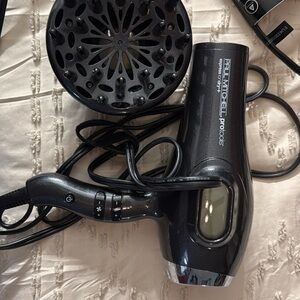 Paul Mitchell Pro Tools Black Hair Dryer with Diffuser